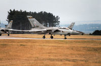 ZE736 @ EGQL - Tornado F.3 of 111 Squadron lining up for take-off at the 1991 RAF Leuchars Air show. - by Peter Nicholson