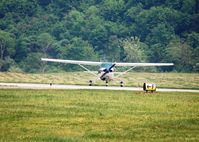 N1413V @ PJC - Back on the ground