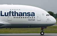 D-AIMA @ LOWW - First A380 at Vienna, closer. - by Basti777