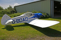 G-BDAD @ EGBR - Taylor Monoplane at Breighton Airfield in 2008. - by Malcolm Clarke