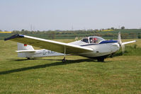 D-KEFO @ X5FB - Scheibe SF25C at Fishburn Airfield, UK in 2010. - by Malcolm Clarke