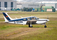 D-EEBK @ EGKA - D-EEBK Piper PA-28 at Shoreham. - by John Pitty