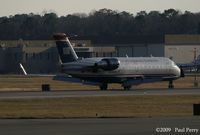 N419AW @ ORF - Just landed, and rolling out - by Paul Perry