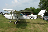 G-FIFO @ EGHP - 1981 Cessna CESSNA 152, c/n: 152-85177 seemed to have received recent damage - by Terry Fletcher