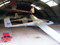 G-DEVV @ X3LM - Schleicher ASK 23 at Long Mynd, Shropshire, UK - by Chris Hall