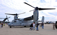 166484 @ KADW - VMMT-204 Raptor Osprey on display at Andrews AFB Open House '10. - by TorchBCT