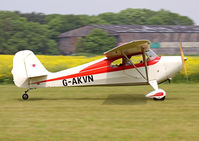 G-AKVN @ EGBR - Privately operated. Breighton. - by vickersfour