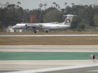 N434MK @ LAX - Landing on runway 24R - by Helicopterfriend