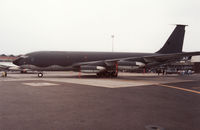 62-3567 @ MHZ - KC-135A Stratotanker of 71st Air Refuelling Squadron/2nd Bombardment Wing at Barksdale AFB on display at the 1991 Mildenhall Air Fete. - by Peter Nicholson