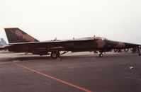 68-0013 @ MHZ - F-111E of 79th Tactical Fighter Squadron/20th Tactical Fighter Wing based at RAF Upper Heyford on display at the 1991 Mildenhall Air Fete. - by Peter Nicholson