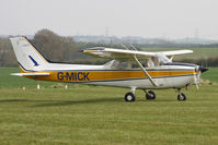 G-MICK @ X5FB - Reims F172M at Fishburn Airfield, UK in 2010. - by Malcolm Clarke