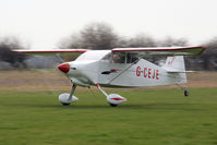 G-CEJE @ X5FB - Wittman W-10 Tailwind at Fishburn Airfield, UK in 2010. - by Malcolm Clarke