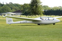 G-CKPP @ X3HU - Schleicher ASK 21 at the Coventry Gliding Club - by Chris Hall