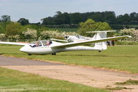 G-CKGX @ X3HU - Schleicher ASK 21 at the Coventry Gliding Club - by Chris Hall