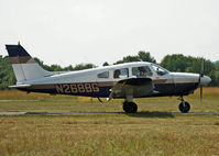 N268BG @ N51 - Nice-looking Piper departing an airshow at Solberg Airport. - by Daniel L. Berek