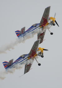 G-IIIS @ EGBY - Red Bull Matadors stunning display at Bentwaters Park Airshow June 2010