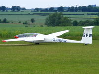 G-DEFW @ X4DT - Slingsby T65C Vega at the Darlton Gliding Club - by Chris Hall