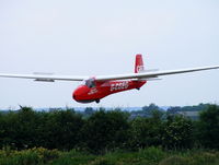 G-CGEG @ X4DT - Schleicher K 8B at the Darlton Gliding Club - by Chris Hall