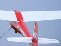 G-CGEG @ X4DT - Schleicher K 8B at the Darlton Gliding Club - by Chris Hall