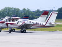 G-BYSI @ EGNE - privately owned - by Chris Hall