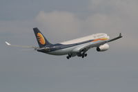 VT-JWE @ EBBR - Flight 9W228 is taking off from RWY 07R - by Daniel Vanderauwera
