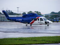 G-CGIW @ EGNJ - Bristow Helicopters Sikorsky S-76C - by Chris Hall