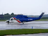 G-CGIW @ EGNJ - Bristow Helicopters Sikorsky S-76C - by Chris Hall