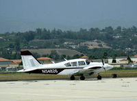 N54826 @ CMA - 1976 Piper PA-23-250 TURBO AZTEC F, two Lycoming TIO-540-C1A 250 Hp each, Airesearch Turbochargers - by Doug Robertson