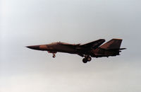 67-0119 @ EGQS - F-111E, callsign Chaps 1, of 77th Tactical Fighter Squadron/20th Tactical Fighter Wing at RAF Upper Heyford on practice approach to RAF Lossiemouth in the Summer of 1991. - by Peter Nicholson