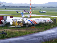 G-GCJL @ EGNJ - prototype Jetstream 41 alongside G-4-105 Jetstream 41 - by Chris Hall