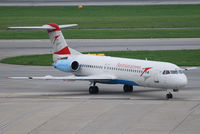 OE-LVF @ VIE - Austrian arrows Fokker 100