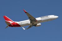 VH-VYD @ YPAD - Boeing 737-838 on take off from Adelaide Airport in January 2008. - by Malcolm Clarke