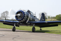 G-BUKY @ EGBR - CCF T-6J Harvard Mk4 at Breighton Airfield in April 2010. - by Malcolm Clarke