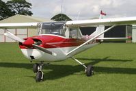 G-AWLA @ X5FB - Reims F150H at Fishburn Airfield, UK in August 2006. - by Malcolm Clarke