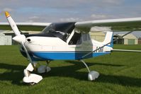 G-CBUG @ X5FB - Tecnam P-92EM Echo at Fishburn Airfield in September 2008. - by Malcolm Clarke