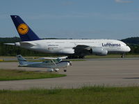 D-AIMA @ EDOP - Airbus A380 (D-AIMA) Lufthansa - by wollex