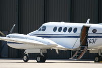 N503F @ KDPA - RLD Leasing, Beechcraft King Air 200, N503F, on the ramp KDPA. - by Mark Kalfas