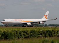 PZ-TCP @ EHAM - Surinam Airways Airbus A340-312