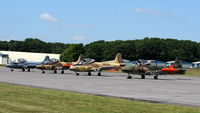 G-VPER @ EGBP - Team Viper at The Cotswold Air Show June 2010