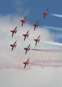 XX242 @ EGBP - XX242 with the Red Arrows at The Cotswold Air Show June 2010