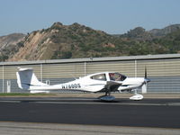N760DS @ SZP - 2007 Diamond Aircraft Inds. DA-40 DIAMOND STAR, Lycoming IO-360-M1A+ 180 Hp, Lasar electronic ignition, taking the active - by Doug Robertson