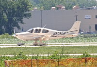 N828DF @ KDPA - Mustard Seed Aviation LLC. Cirrus SR22 arriving 2L KDPA from KSBN - by Mark Kalfas