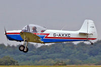 G-AXXC @ EGBP - Piel CP.301B Emeraude [117] Kemble~G 20/08/2006. Seen at the PFA Flying For Fun 2006 Kemble. - by Ray Barber