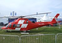 HB-ZRZ @ EDDB - AgustaWestland AW109SP (A.109) of rega (Swiss EMS) at ILA 2010, Berlin