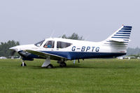 G-BPTG @ EGTB - Rockwell Commander 112TC [13067] Booker~G 09/06/2007. A visitor to the 2007 Aero Expo. - by Ray Barber