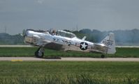 N22NA @ KSTC - Bill Leff taxiing to the ramp after his show at The Great Minnesota Airshow 2010. - by Kreg Anderson