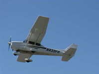 N433FR @ SZP - 1997 Cessna 172R SKYHAWK, Lycoming IO-360-L2A 160 Hp, takeoff climb Rwy 22 - by Doug Robertson