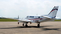 G-CFBX @ EGSU - 1. G-CFBX Beechcraft KingAir at Duxford Airfield - by Eric.Fishwick