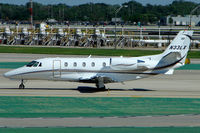 N33LX @ KORD - Cessna 560XL, c/n: 5606010 taxying at Chicago O'Hare - by Terry Fletcher