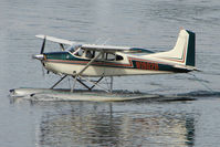 N1802R @ LHD - 1974 Cessna A185F, c/n: 18502518 on Lake Hood